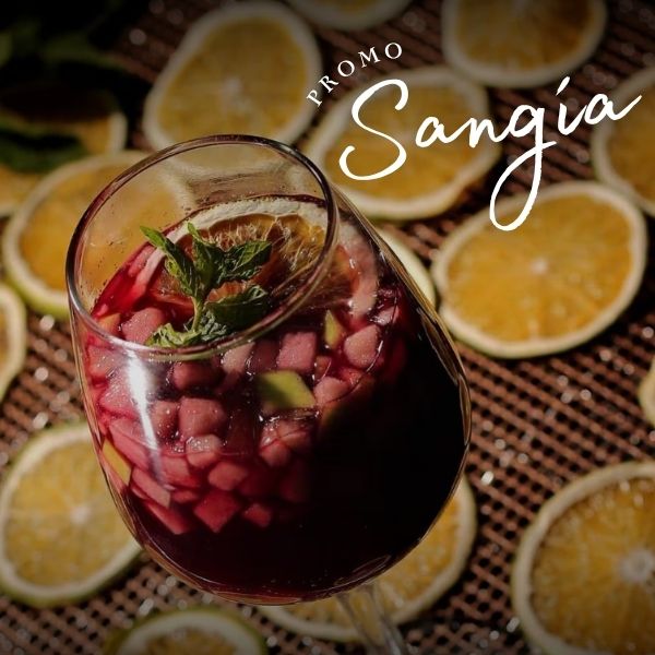Promoción de 2 Sangrías
